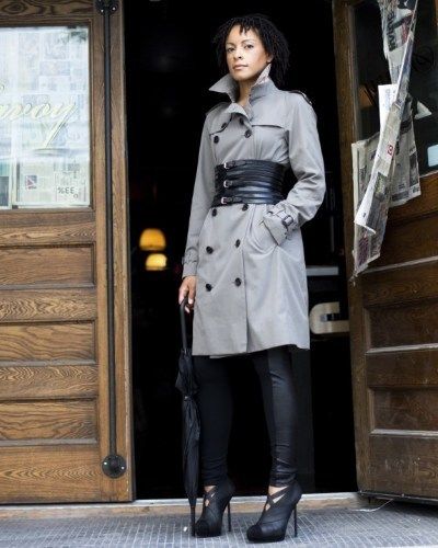 Clothing, Sleeve, Standing, Outerwear, Style, Street fashion, Fashion, Boot, Door, Leather, 