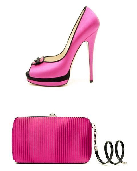 High heels, Magenta, Pink, Fashion, Basic pump, Purple, Luggage and bags, Material property, Bag, Baggage, 