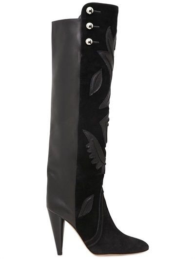 Boot, Costume accessory, Black, Riding boot, Knee-high boot, Leather, Motorcycle boot, Snow boot, 