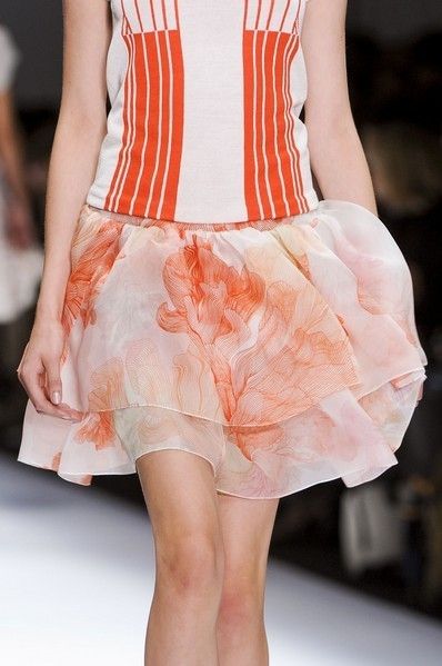 Textile, Joint, Red, White, Human leg, Pink, Orange, Style, Peach, Pattern, 