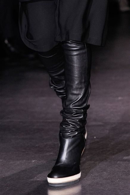 Human leg, Boot, Textile, Joint, Leather, Fashion, Black, Knee-high boot, Silver, Riding boot, 
