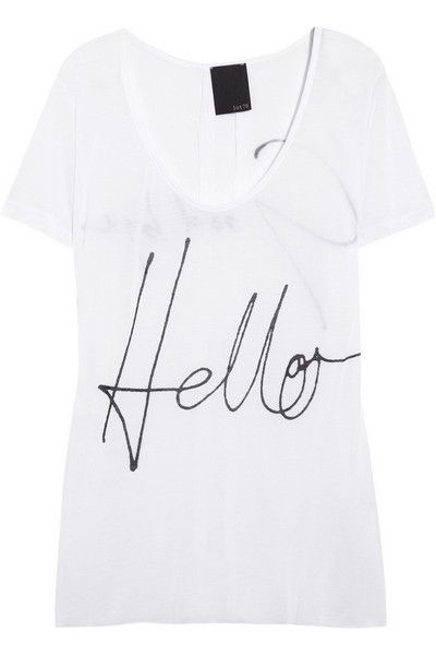 Product, Sleeve, Text, White, T-shirt, Font, Carmine, Black, Handwriting, Active shirt, 