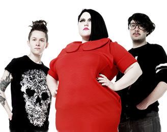 Mouth, Sleeve, Shoulder, Social group, Red, Dress, Black hair, Animation, Abdomen, Long-sleeved t-shirt, 