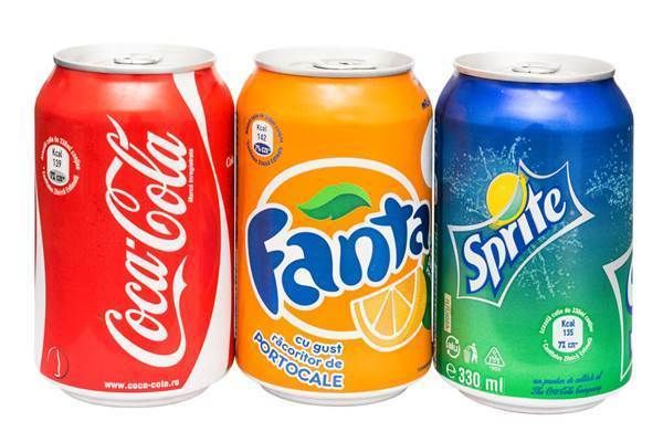 Beverage can, Aluminum can, Drink, Tin can, Logo, Carbonated soft drinks, Tin, Metal, Aqua, Non-alcoholic beverage, 