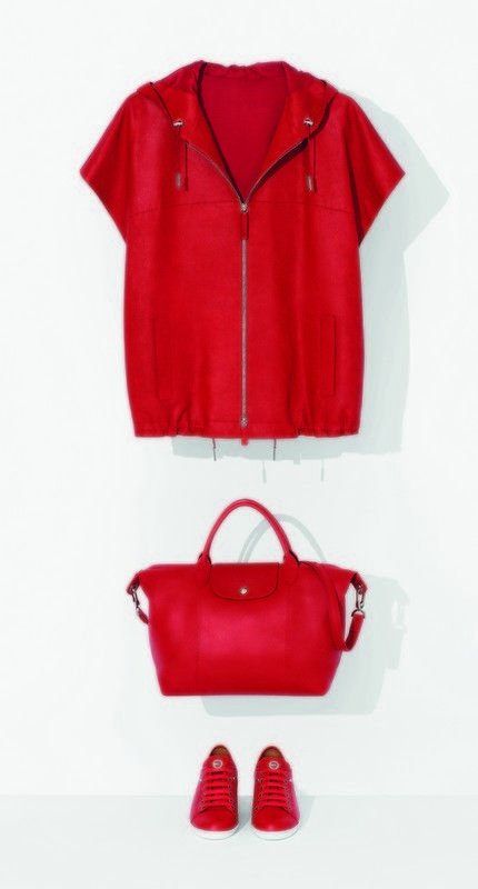 Product, Sleeve, Collar, Red, Textile, Outerwear, White, Bag, Style, Pattern, 