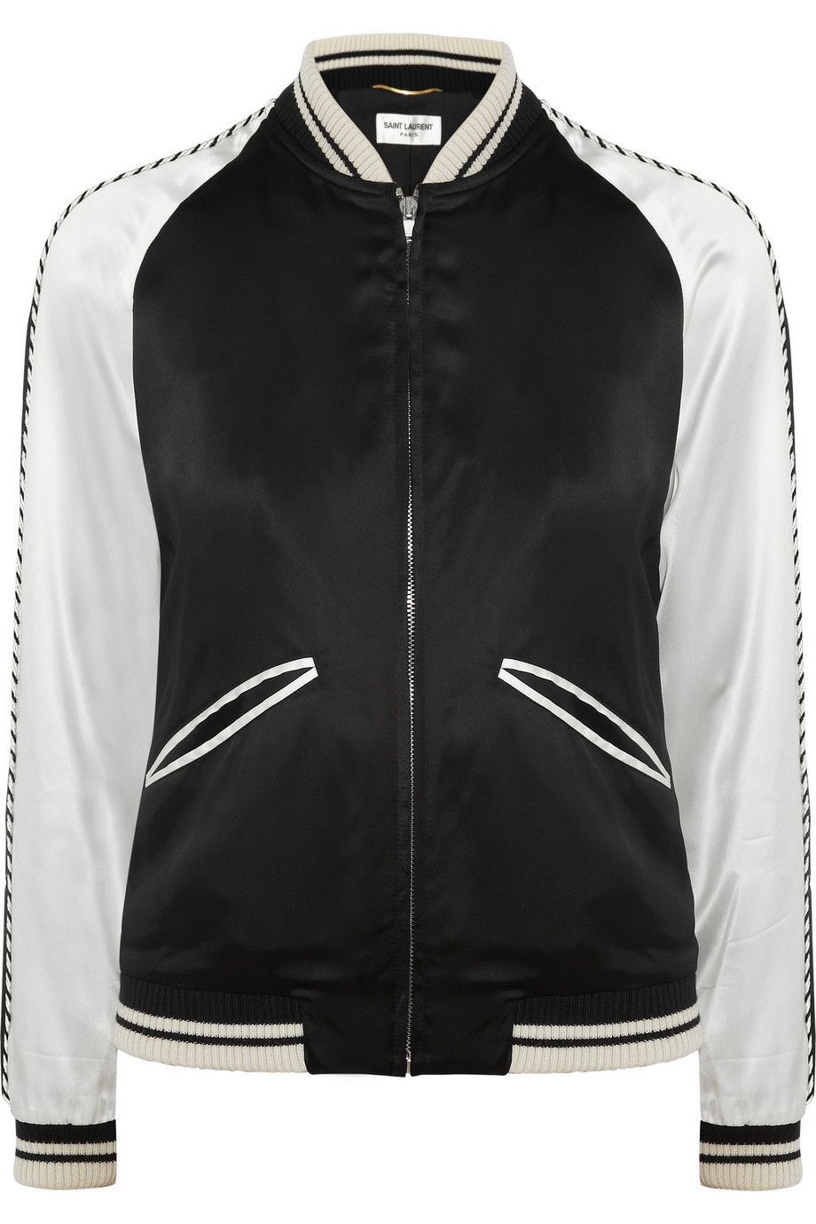 Jacket, Collar, Sleeve, Textile, White, Outerwear, Style, Fashion, Black, Sweatshirt, 