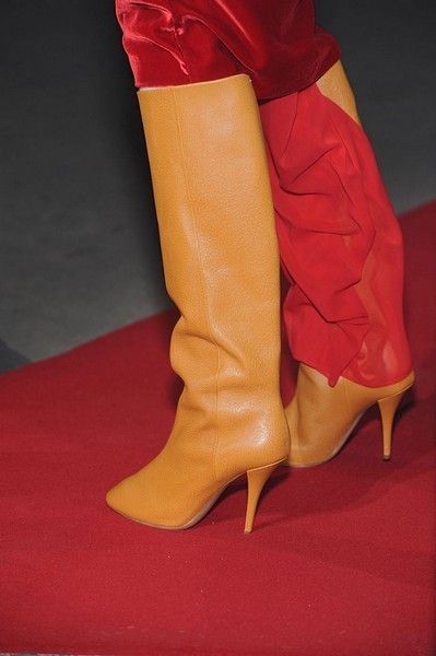 Red, Human leg, Costume accessory, Carmine, Boot, Riding boot, Tan, Maroon, Costume, Knee-high boot, 