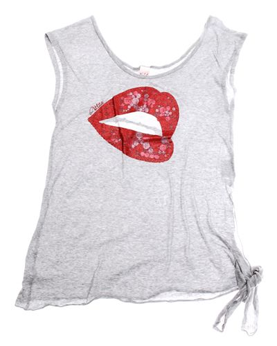 Product, White, Red, Carmine, Neck, Grey, Sleeveless shirt, Coquelicot, Active shirt, Top, 