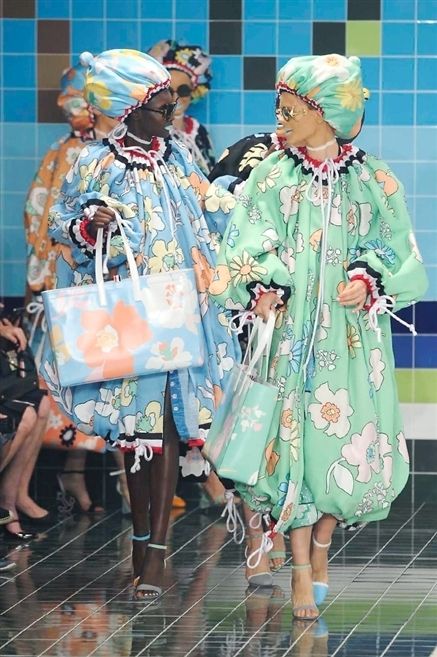 Pattern, Fashion, One-piece garment, Aqua, Costume design, Day dress, Costume, Vintage clothing, Fashion design, Tile, 