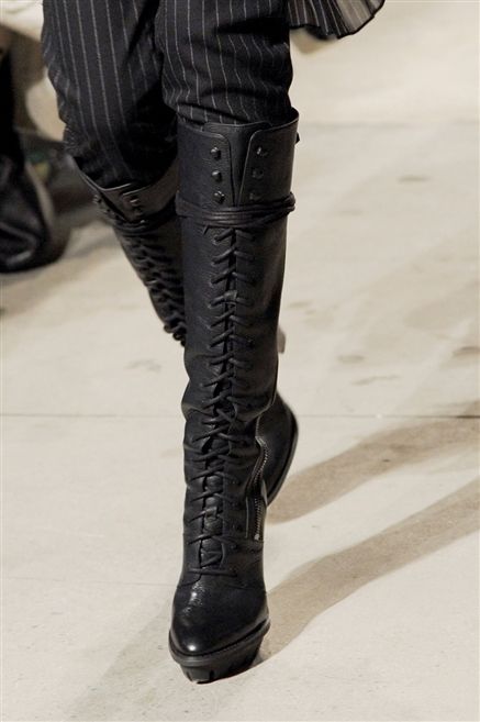 Joint, Style, Boot, Fashion, Leather, Street fashion, Black, Knee-high boot, Jacket, Knee, 