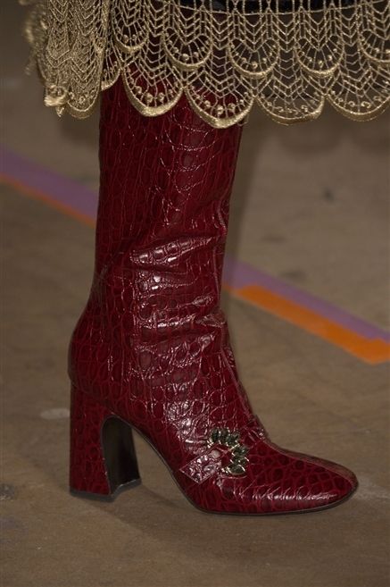 Red, Boot, Carmine, Maroon, High heels, Leather, Embellishment, Lace, Fashion design, Foot, 