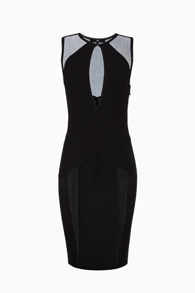 Pattern, Black, Fashion design, One-piece garment, Pattern, Synthetic rubber, Sheath dress, Day dress, Cocktail dress, Mannequin, 