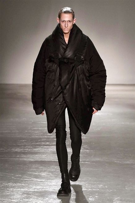 Clothing, Winter, Sleeve, Human body, Textile, Standing, Outerwear, Fashion show, Jacket, Style, 