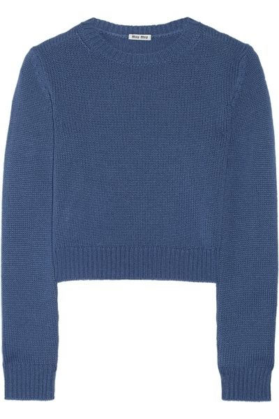 Blue, Sweater, Product, Sleeve, Textile, Wool, Woolen, Electric blue, Black, Pattern, 