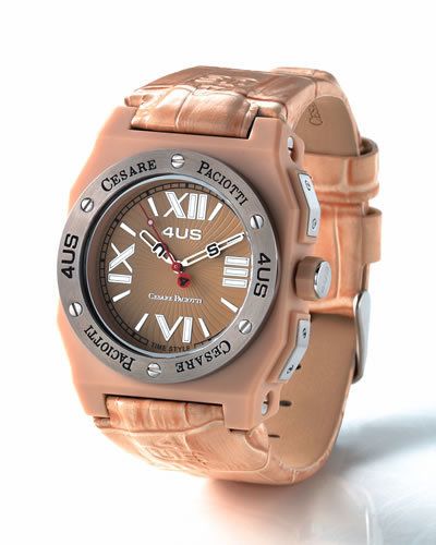 Product, Brown, Watch, Analog watch, Orange, Red, Khaki, Watch accessory, Glass, Fashion accessory, 