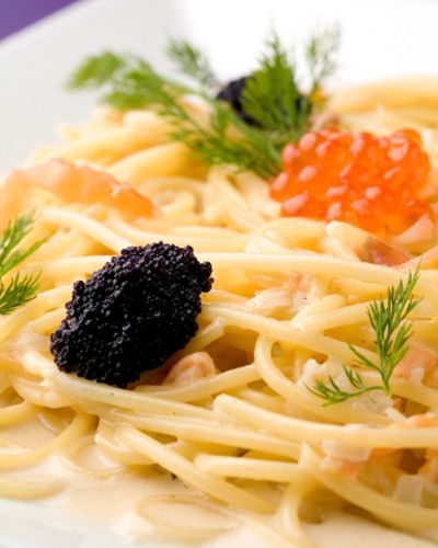 Food, Cuisine, Ingredient, Al dente, Pasta, Dish, Spaghetti, Recipe, Noodle, Garnish, 