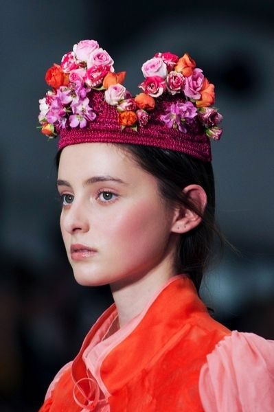 Nose, Lip, Hairstyle, Chin, Forehead, Hair accessory, Headpiece, Style, Fashion accessory, Headgear, 