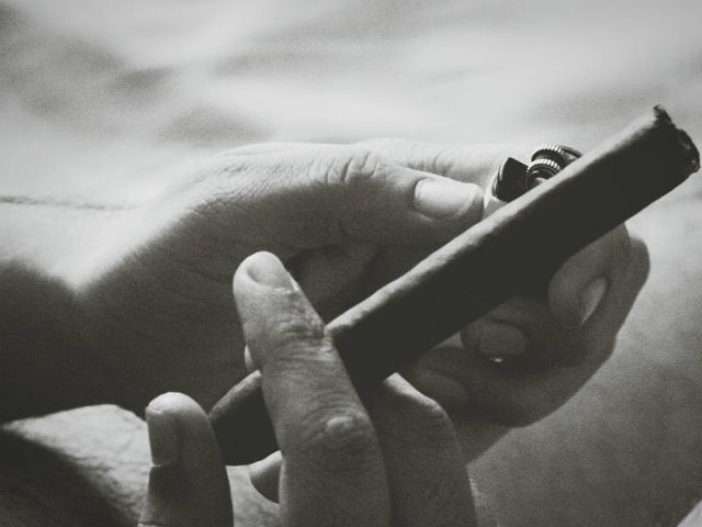 Finger, Monochrome, Monochrome photography, Black-and-white, Smoking accessory, Nail, Gesture, 