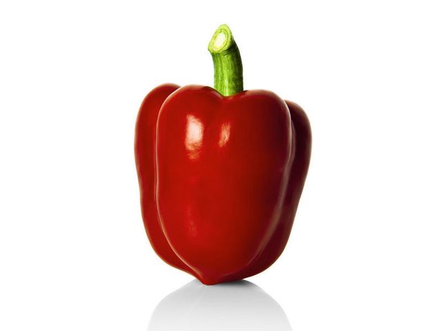 Bell pepper, Food, Vegetable, Ingredient, Red, Natural foods, Produce, Vegan nutrition, Whole food, Red bell pepper, 