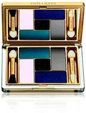 Blue, Brown, Rectangle, Azure, Eye shadow, Paint, Square, Cosmetics, Silver, 