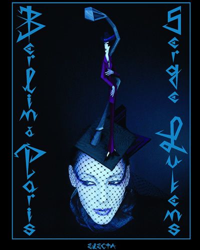 Costume accessory, Art, Poster, Electric blue, Illustration, Fictional character, Graphic design, Mask, Revolver, Drawing, 