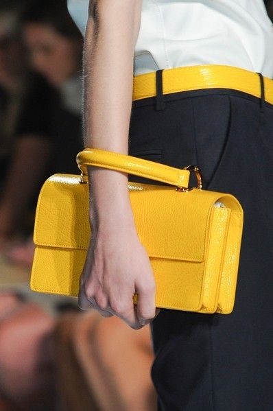 Yellow, Bag, Shoulder bag, Fashion, Luggage and bags, Street fashion, Wrist, Khaki, Leather, Strap, 
