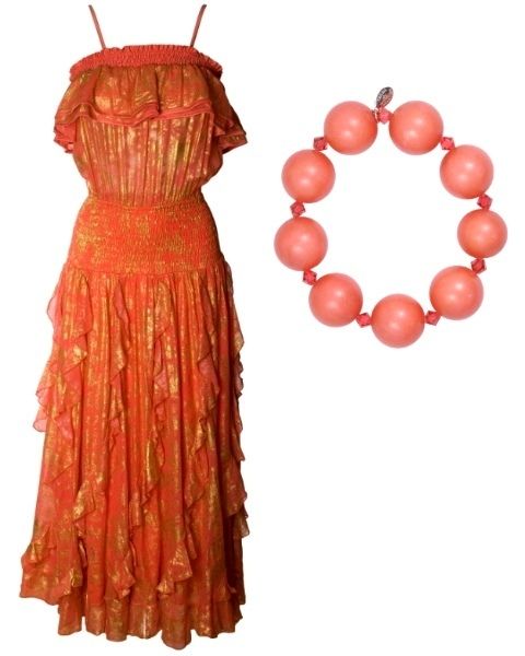 Brown, Product, Red, Orange, One-piece garment, Amber, Dress, Peach, Fashion, Maroon, 