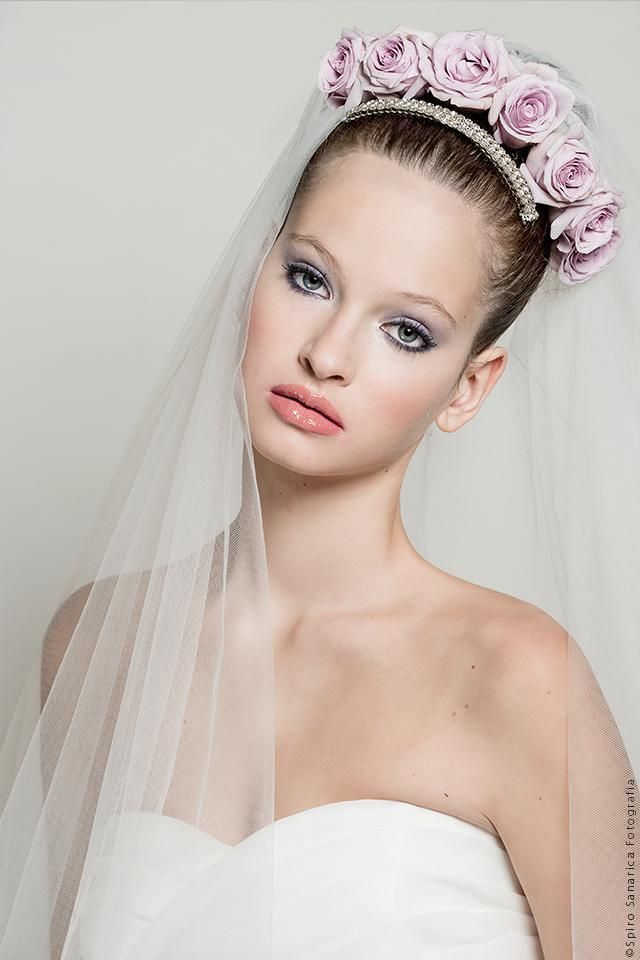 Lip, Hairstyle, Skin, Forehead, Shoulder, Eyebrow, Bridal accessory, Bridal clothing, Style, Bridal veil, 