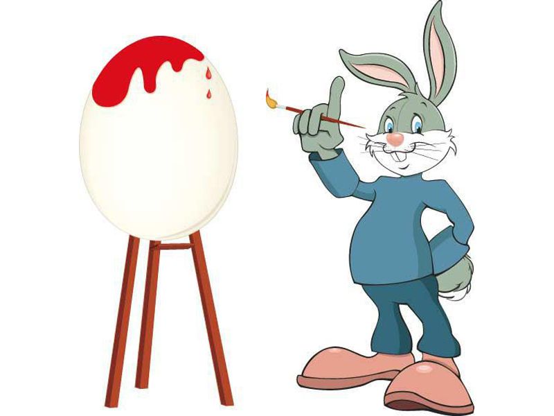 Immagini Di Pasqua E Disegni A Coniglietto Pasquale Da