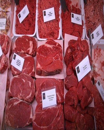 Food, Ingredient, Red meat, Beef, Animal fat, Animal product, Meat, Carmine, Ostrich meat, Pork, 