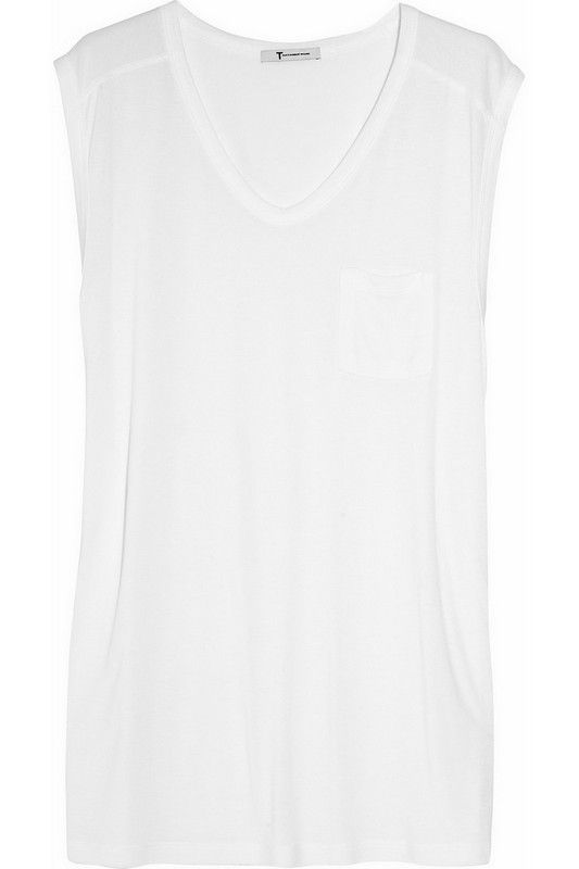 Product, Sleeve, White, Pattern, Grey, Sleeveless shirt, Day dress, One-piece garment, Active shirt, Active tank, 