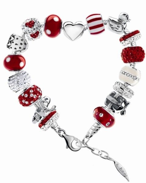 Red, Jewellery, Fashion accessory, Body jewelry, Fashion, Carmine, Natural material, Silver, Jewelry making, Bracelet, 