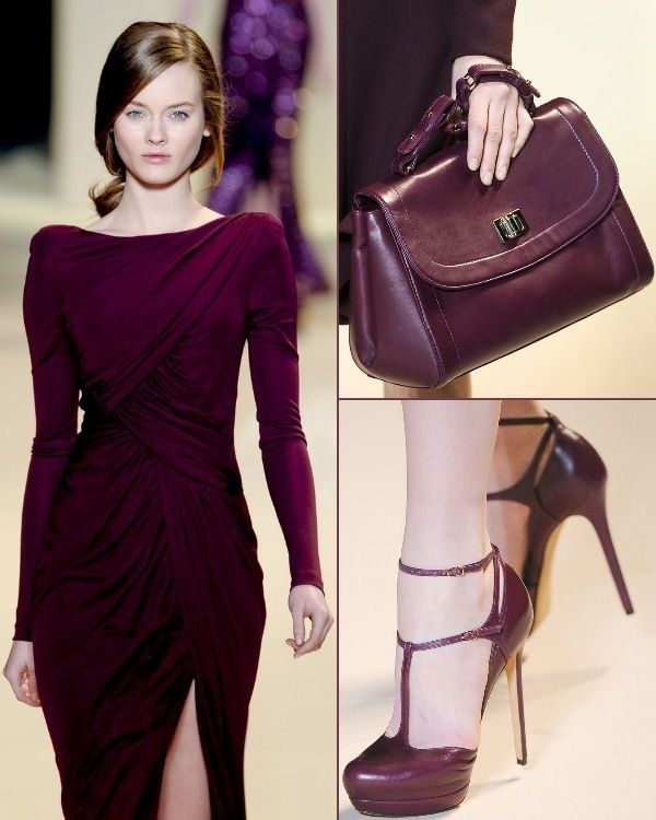 Product, Brown, Dress, Purple, Style, Bag, High heels, Beauty, One-piece garment, Fashion, 