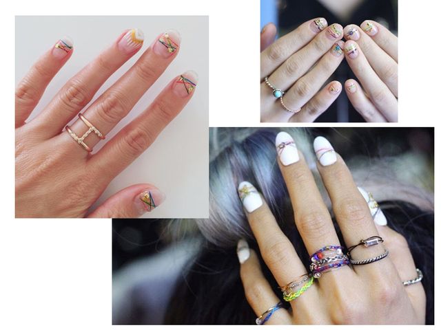 Finger, Skin, Jewellery, Event, Nail, Fashion accessory, Style, Ring, Interaction, Nail care, 
