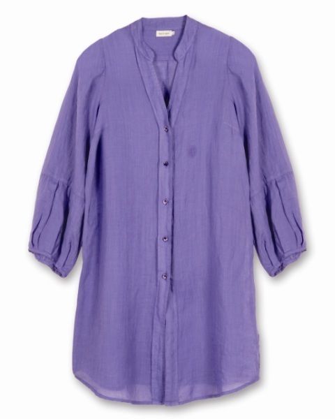 Clothing, Blue, Product, Sleeve, Purple, Violet, Textile, Outerwear, Collar, White, 