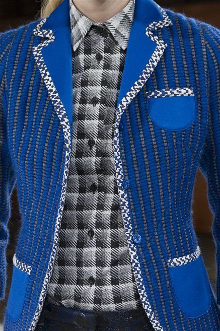 Blue, Collar, Dress shirt, Textile, Outerwear, Coat, Style, Pattern, Electric blue, Fashion, 