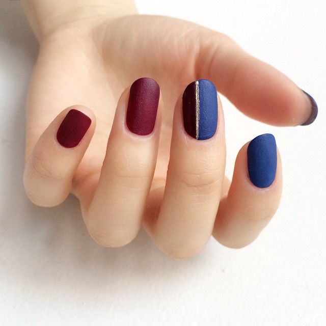 <p>Jewel-toned matte nails to match your jewel-toned party dress.&nbsp;</p><p><em data-redactor-tag="em" data-verified="redactor">Design by&nbsp;<span class="redactor-invisible-space" data-verified="redactor" data-redactor-tag="span" data-redactor-class="redactor-invisible-space"></span><a href="https://www.instagram.com/p/0YLtXDCh1M/" target="_blank">@purplenailbox</a></em><em data-redactor-tag="em" data-verified="redactor"></em></p>