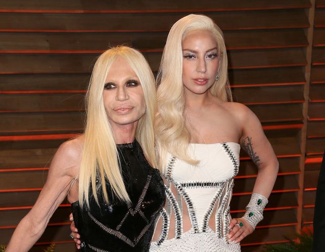 Lady Gaga e Donatella Versace