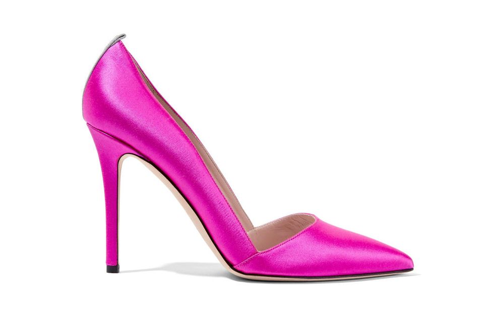 Footwear, Product, Purple, Magenta, Pink, Violet, Lavender, Basic pump, Tan, Beige, 