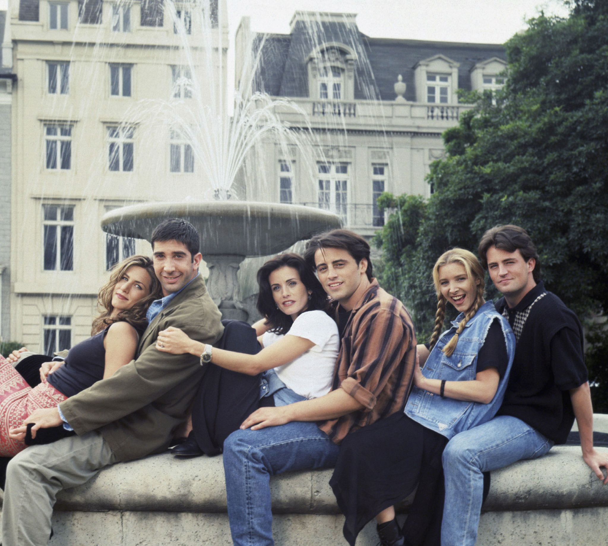Il cast della serie tv Friends