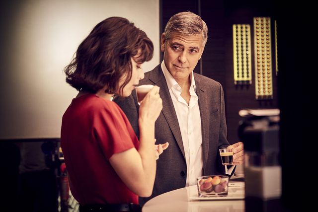 George Clooney con Alessandra Mastronardi