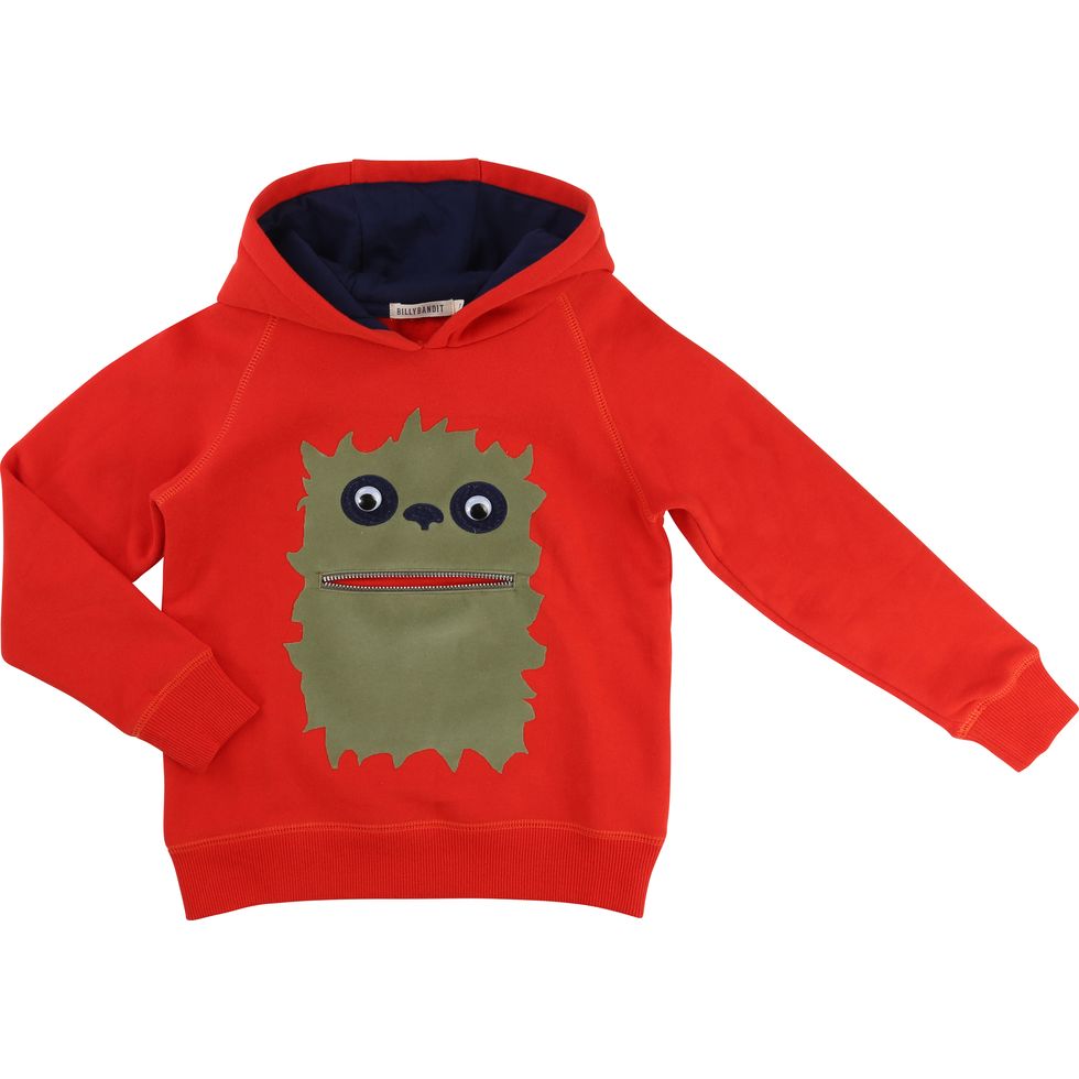 Product, Sleeve, Red, White, Sweatshirt, Sweater, Baby & toddler clothing, Carmine, Long-sleeved t-shirt, Fictional character, 