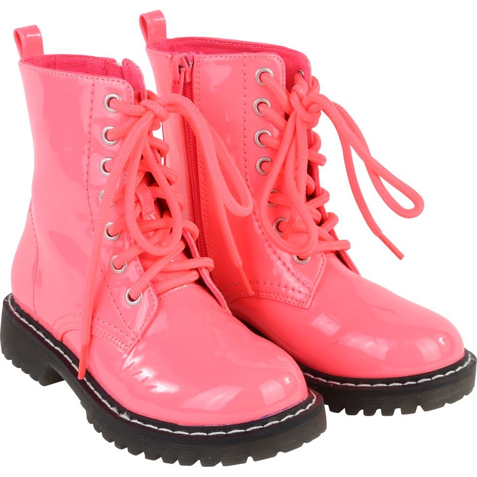 Footwear, Product, Brown, Shoe, Red, White, Boot, Pink, Light, Carmine, 