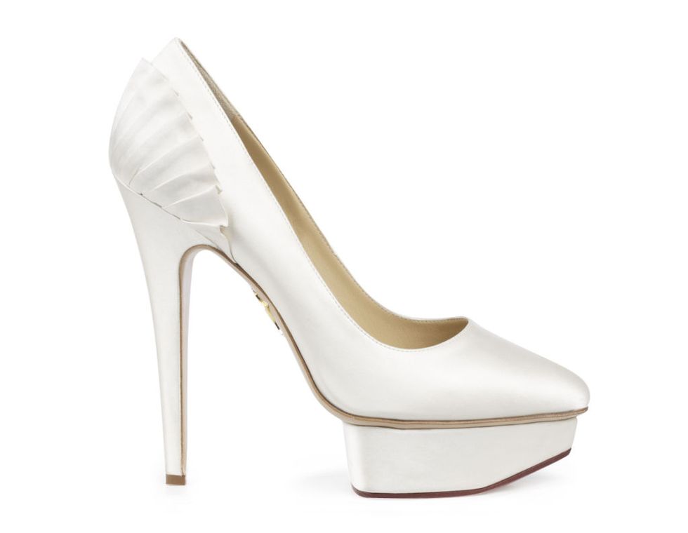 Footwear, White, High heels, Tan, Beauty, Basic pump, Beige, Ivory, Material property, Close-up, 