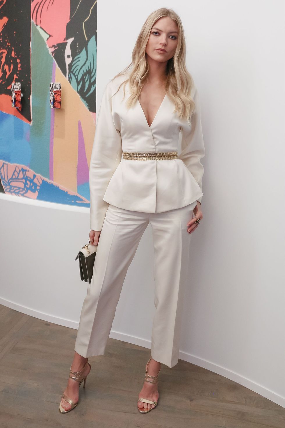 <p>Martha Hunt in Brock Collection</p>