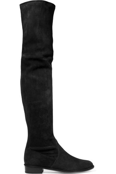Boot, Costume accessory, Black, Leather, Knee-high boot, Synthetic rubber, Riding boot, 