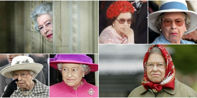 Foto divertenti della regina Elisabetta