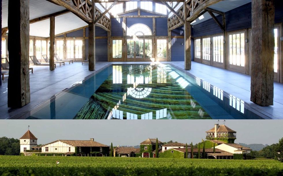 <p>In un ambiente raffinato, nel cuore della Francia incontriamo Le source de Caudalie. L'hotel spa specializzato in vinoterapia ha anche una splendida piscina di acqua termale disponibile per gli ospiti.&nbsp;</p>