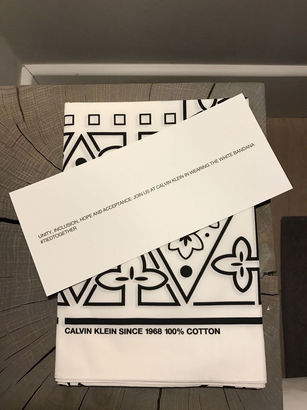 Calvin Klein by Raf Simons bandana