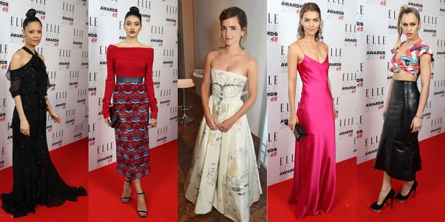 red carpet celebrity elle style awards 2017